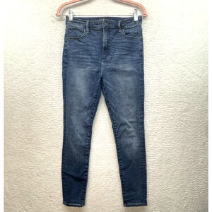 Abercrombie And Fitch Pants Womens 27 Blue Simone Jeans High Rise Super Skinny